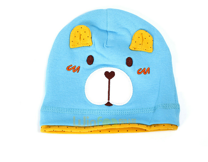 儿童 婴儿小熊可爱套头帽