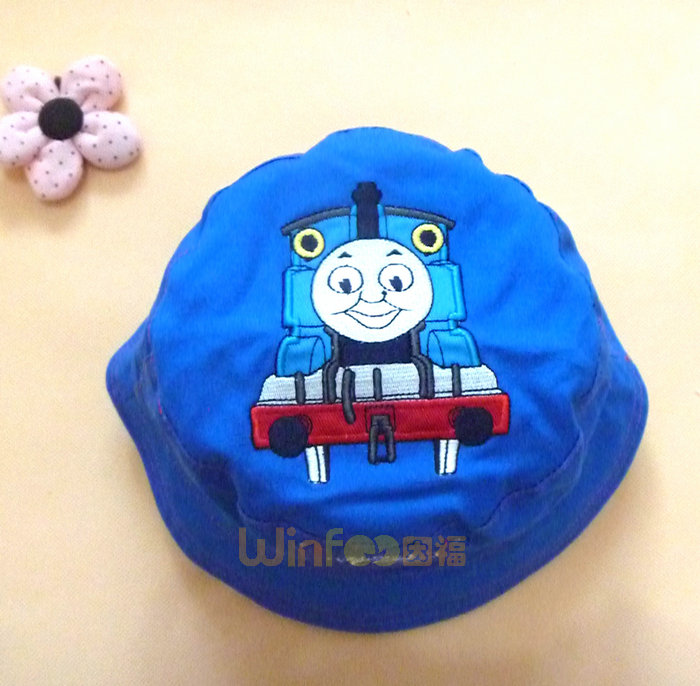 2015新款口袋托比火车蓝色户外遮阳渔夫边帽 桶帽定