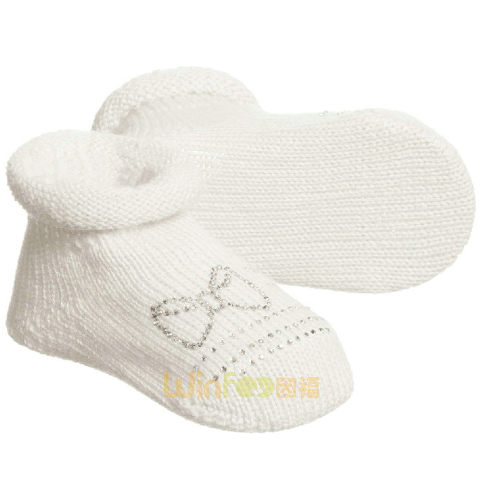 新款点点儿童 婴儿秋冬保暖套头针织帽 小清新款定做 