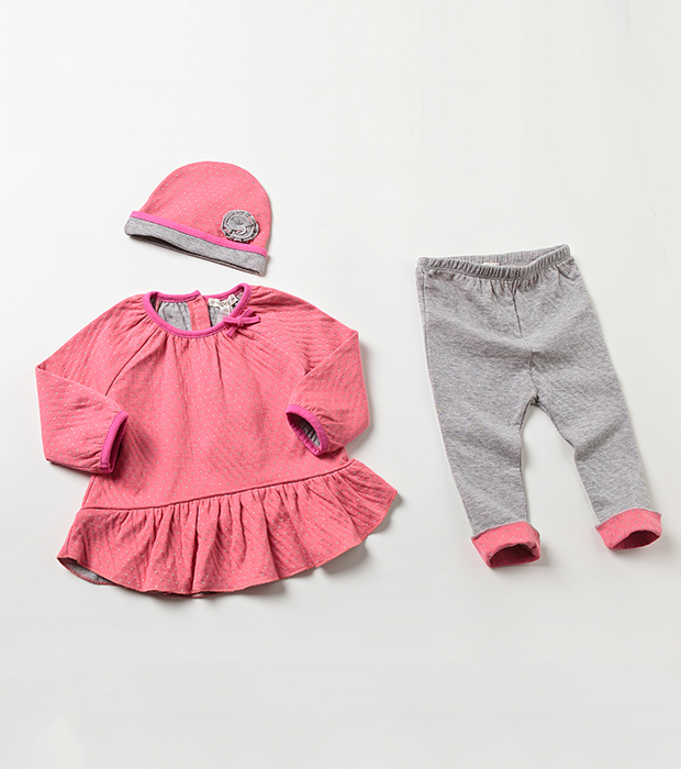 折叠花粉红色点点可折边儿童套头帽订制定做 夏季 全棉