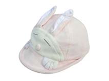勇发服饰-儿童 婴儿可爱兔子棒球帽定做-RM169